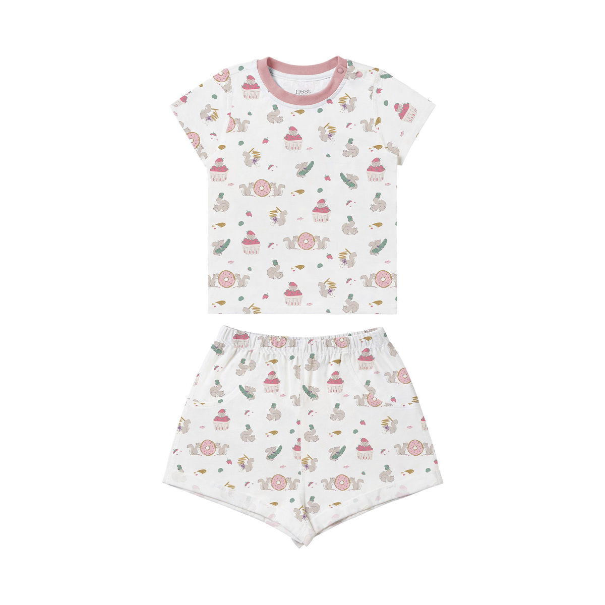 Nest Designs Short Sleeve PJ Set