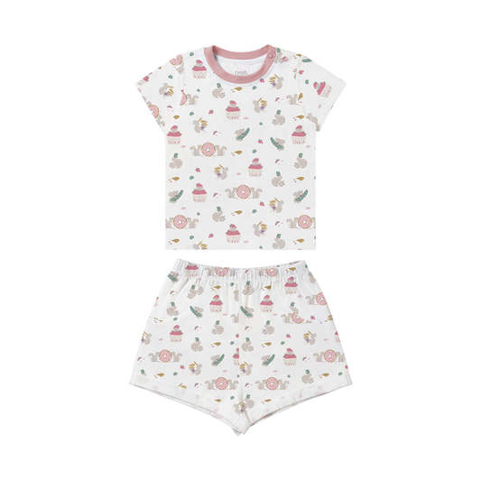 Nest Designs Short Sleeve PJ Set