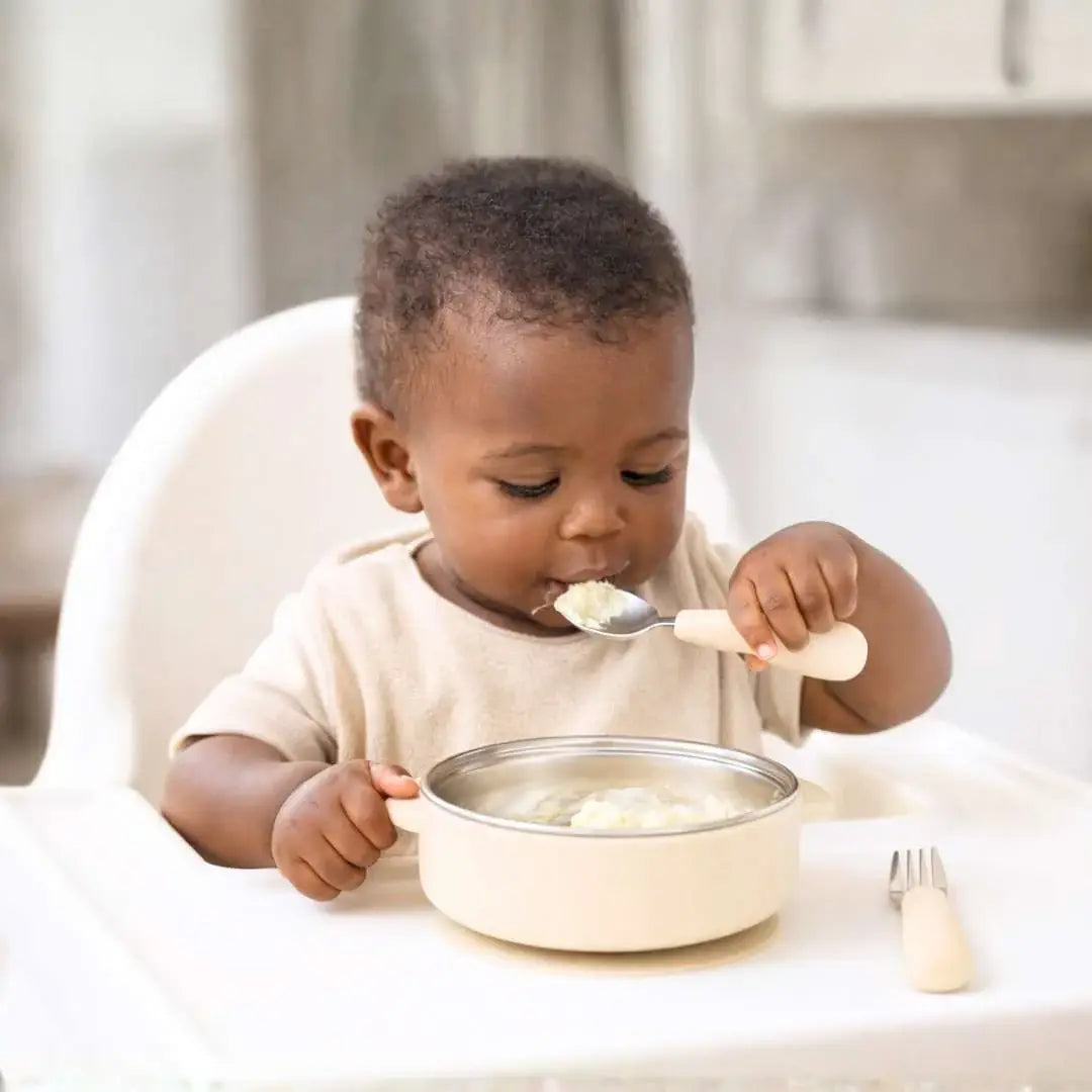 BABY BLISS Stainless Steel Bowl & Utensil Set