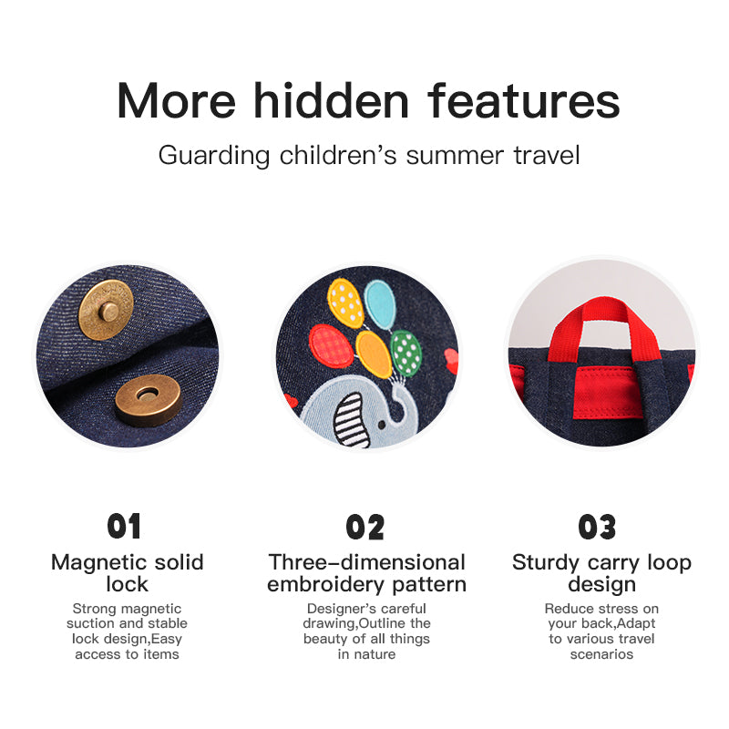 ZoyZoii B85Explore Denim Bags