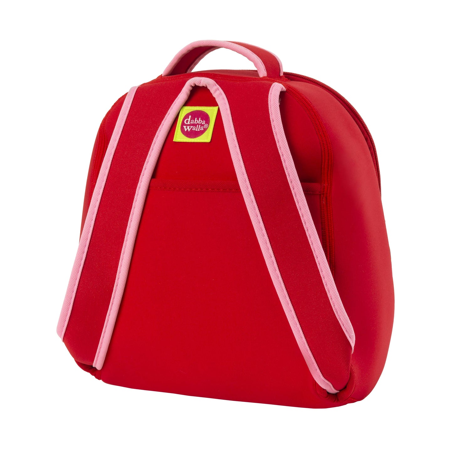 Dabbawalla Machine Washable Preschool Backpack, Cherry