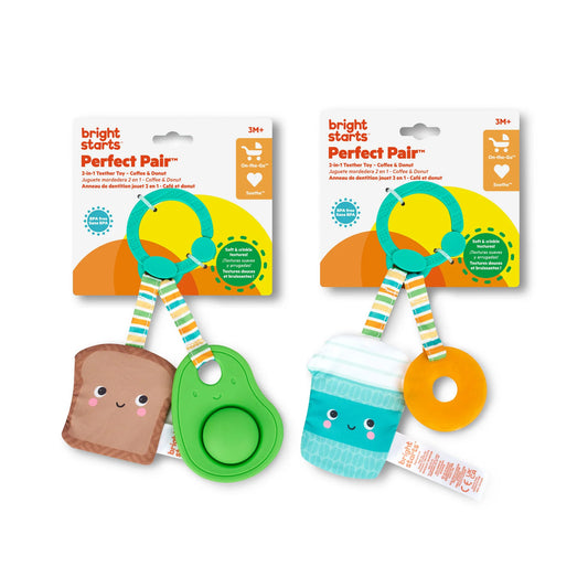 BRIGHT STARTS Perfect Pair Teether