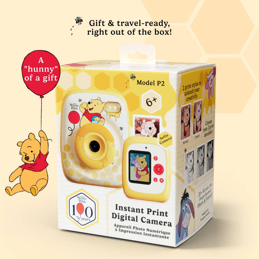 Kiimento Disney Winnie the Pooh Print Pro Camera