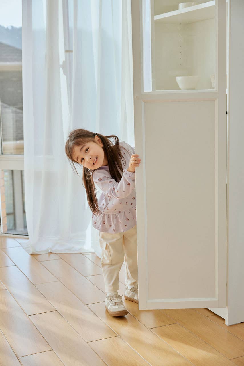 Norsu Organic Ruffle Long-sleeve shirt-Violet