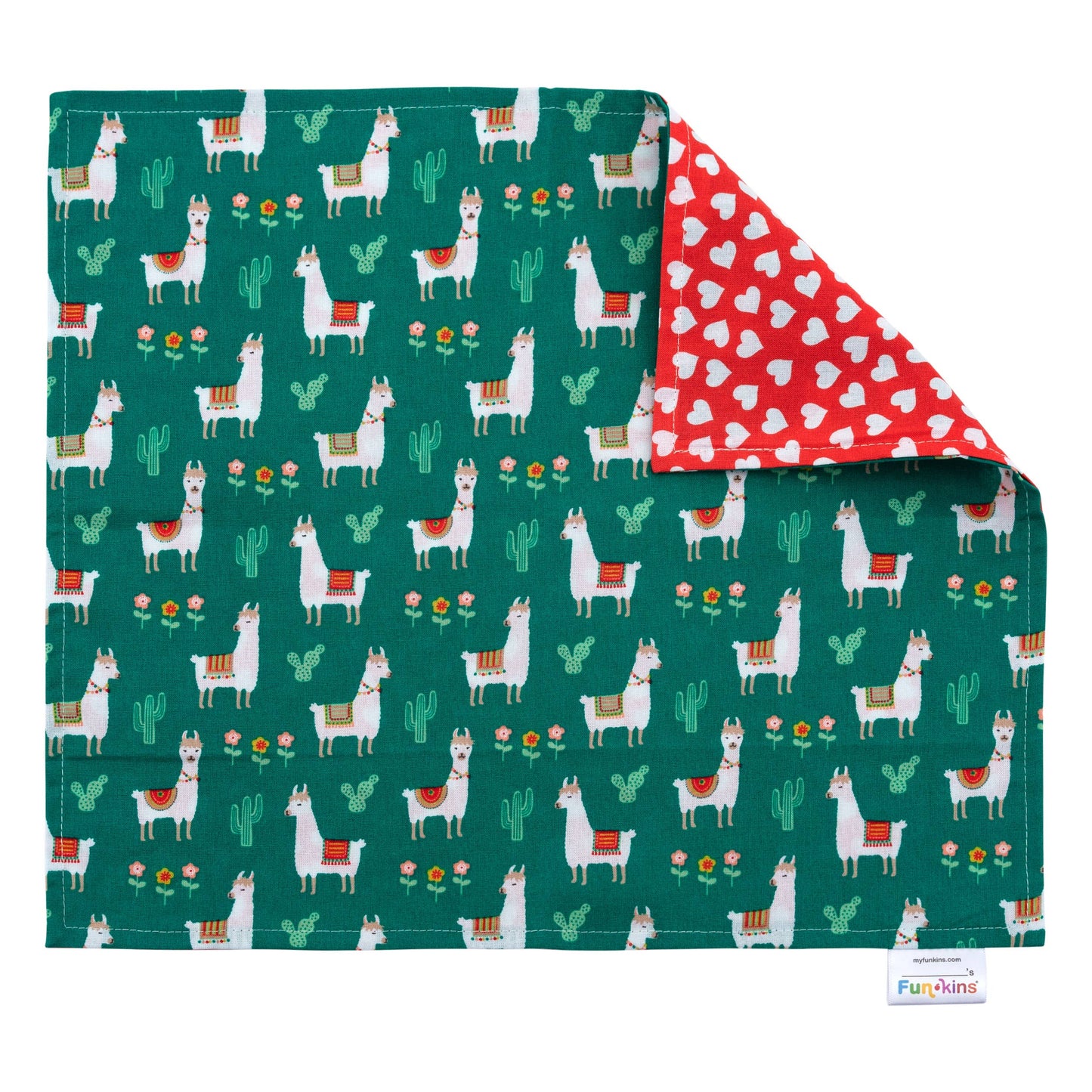 My Funkins Set of Two Placemats for Kids - Llamas