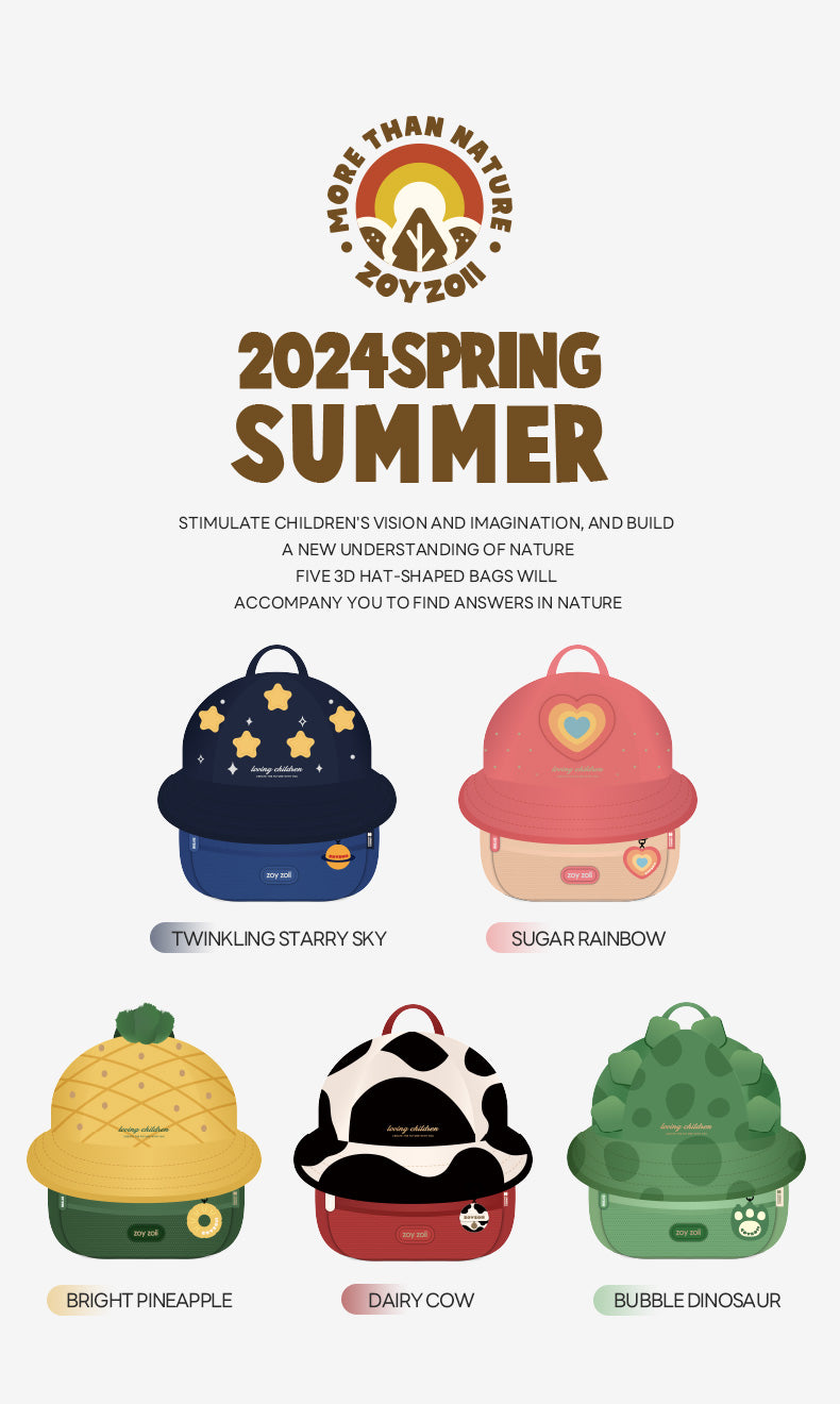 ZoyZoii B80 DISCOVERY SERIES HAT BAG - Rainbow