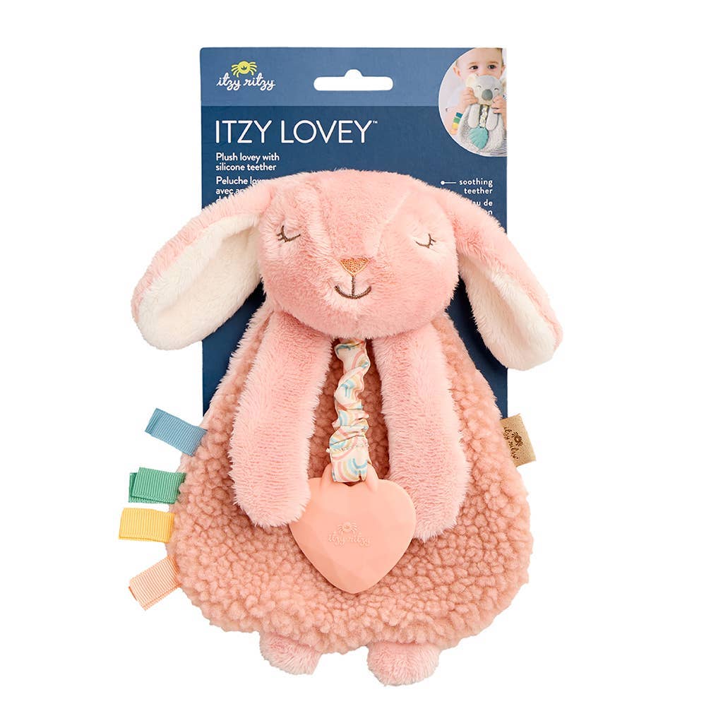 Itzy Friends Lovey™ Plush: Billie The Taupe Bunny