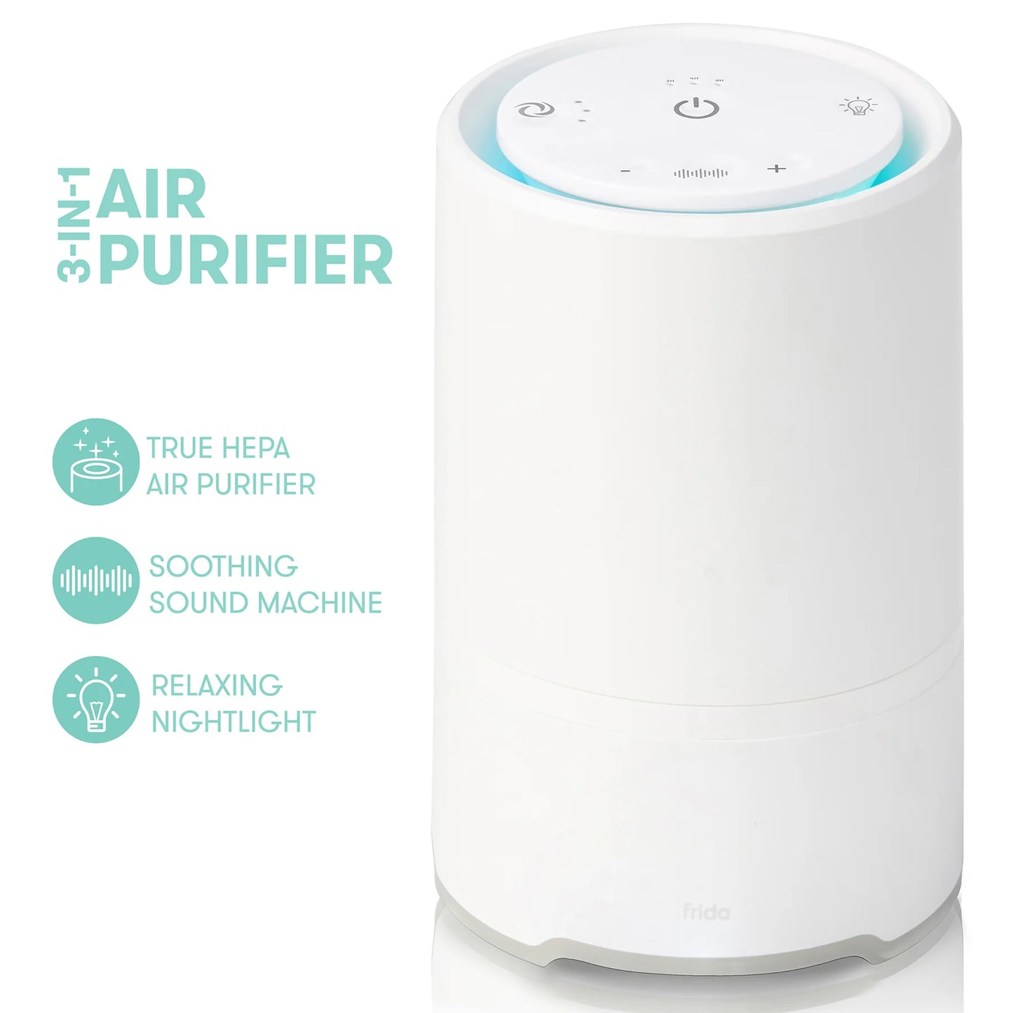 FRIDA BABY -3-in1 Air Purifier Sound Machine + Nightlight