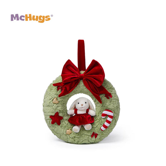 Mchugs Leveret Christmas Pine Wreath - 30CM