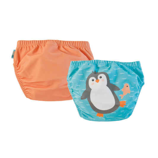 ZOOCCHINI Baby-Toddler Knit Swim Diaper 2 Piece Set