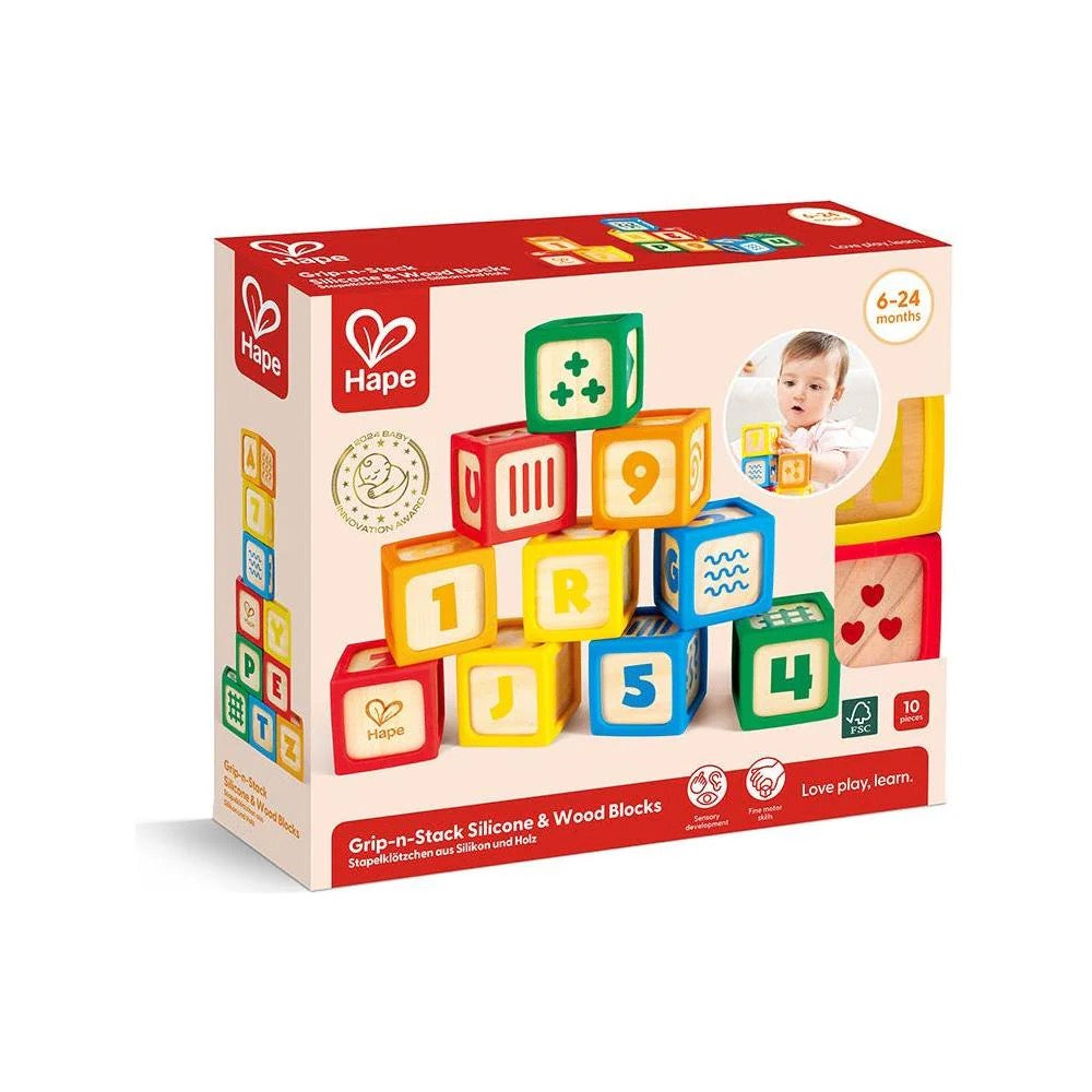 Hape® SILICONE WOOD BLOCKS