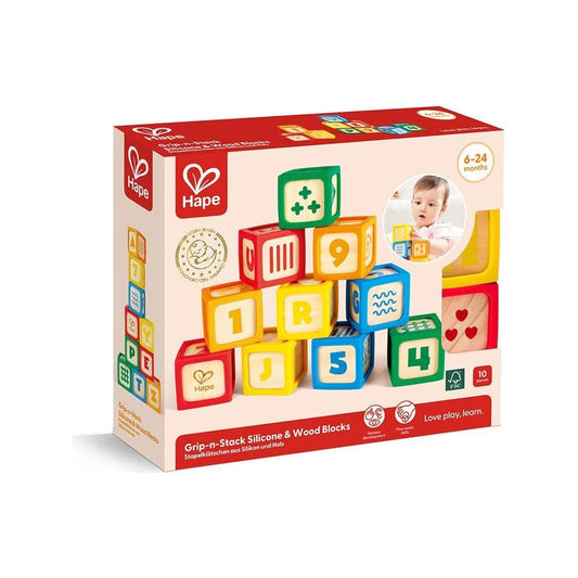 Hape® SILICONE WOOD BLOCKS