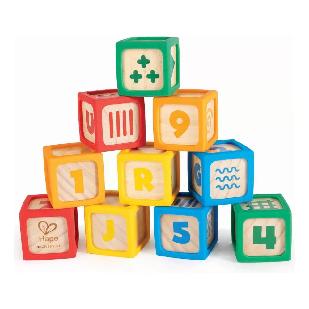 Hape® SILICONE WOOD BLOCKS