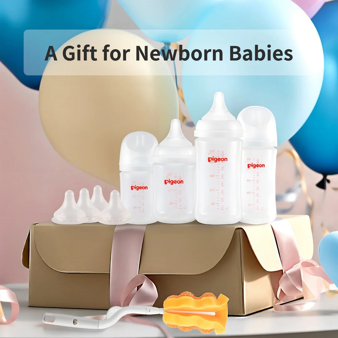 Pigeon Newborn Feeding Gift Set (0+M-6+M)