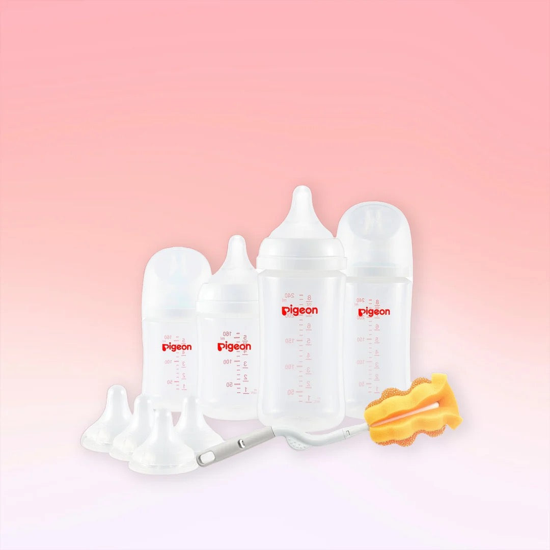 Pigeon Newborn Feeding Gift Set (0+M-6+M)