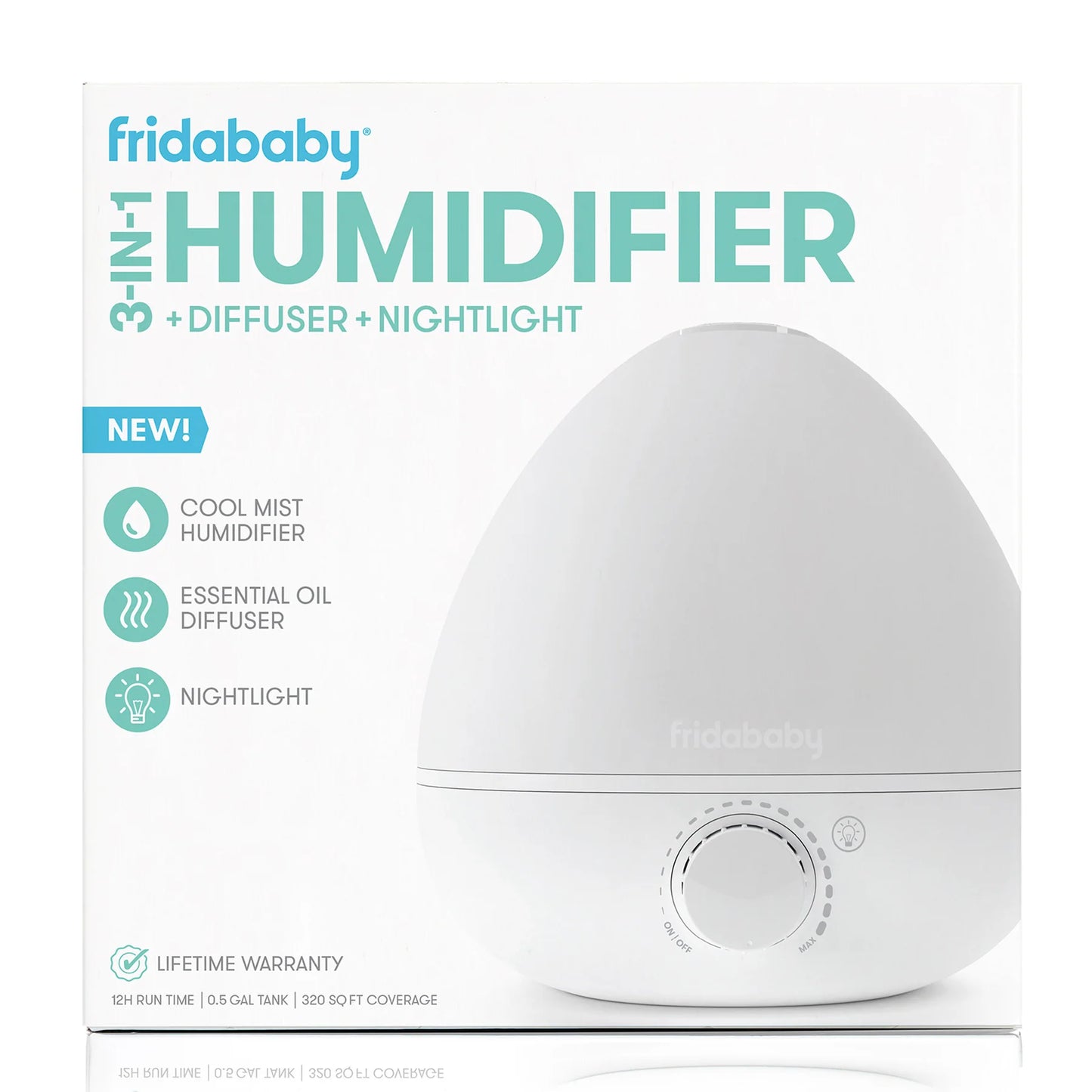 FRIDA BABY BreatheFrida 3-in-1 Humidifier Diffuser Nightlight