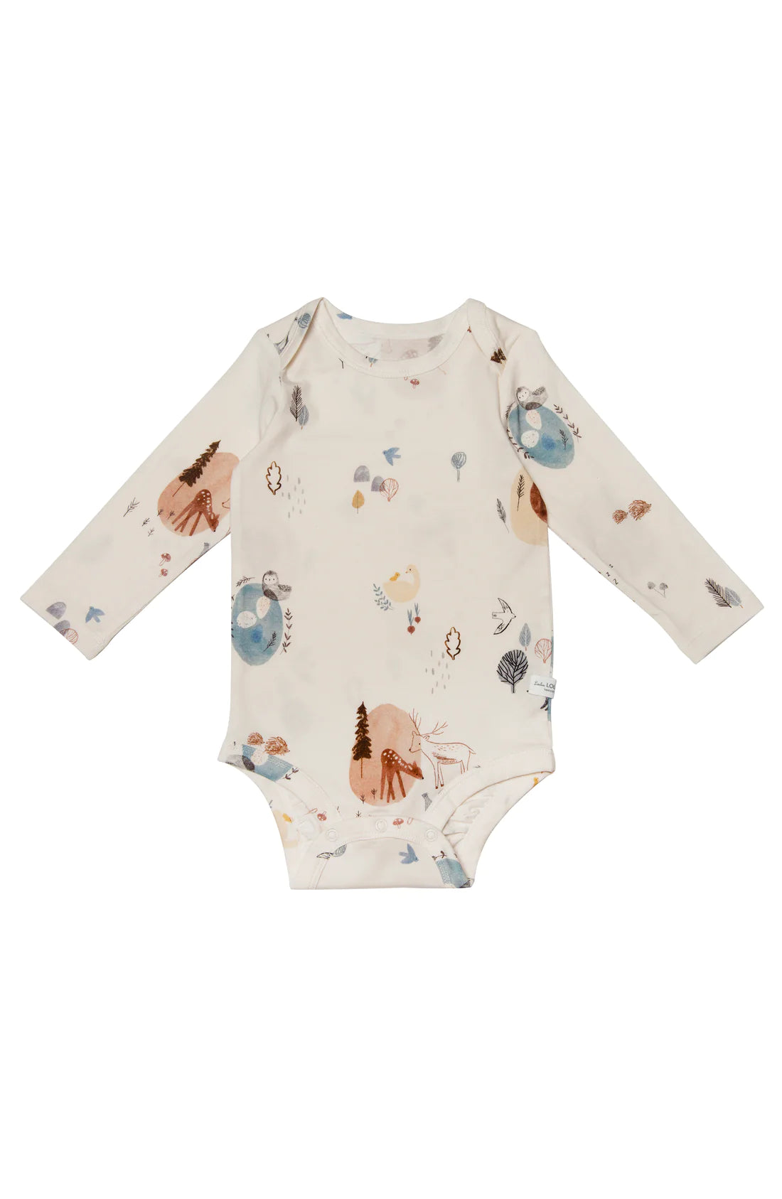 LOULOU LOLLIPOP Long Sleeve Bodysuit in TENCEL