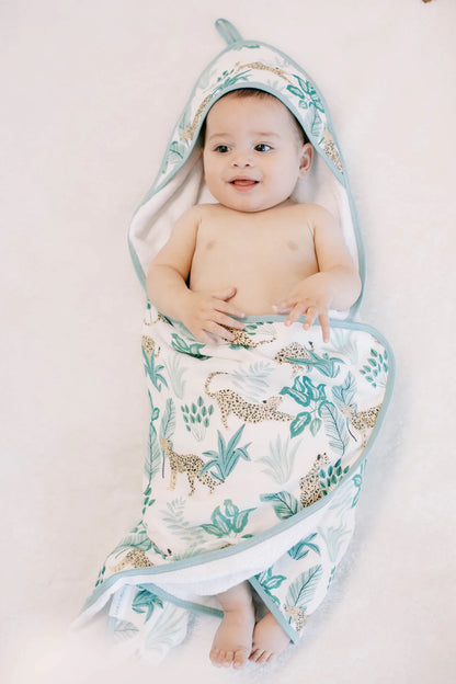 Loulou Lollipop Hooded Towel Set - product photo