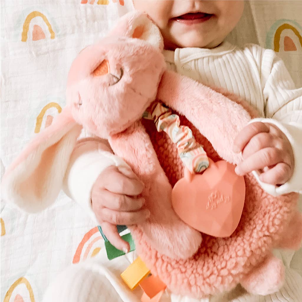 Itzy Friends Lovey™ Plush: Billie The Taupe Bunny