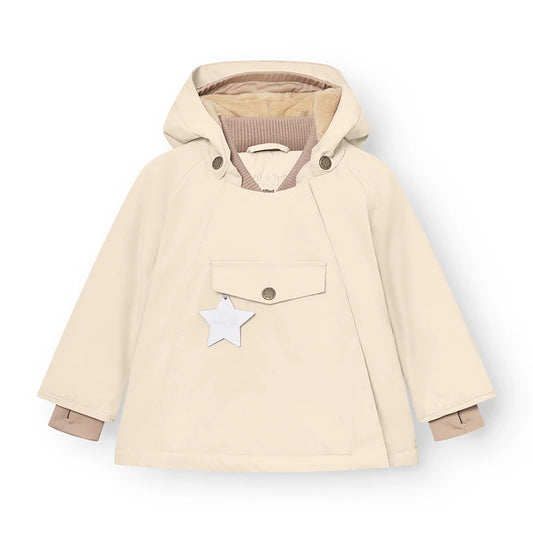 Mini A Ture MATWANG FLEECE LINED WINTER JACKET. GRS - Angora cream