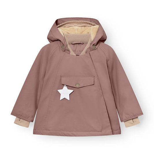 Mini A Ture MATWANG FLEECE LINED WINTER JACKET. GRS - Light plum