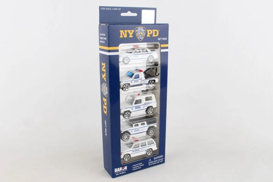 DARON NYPD 5PC. VEHICLE GIFT SET