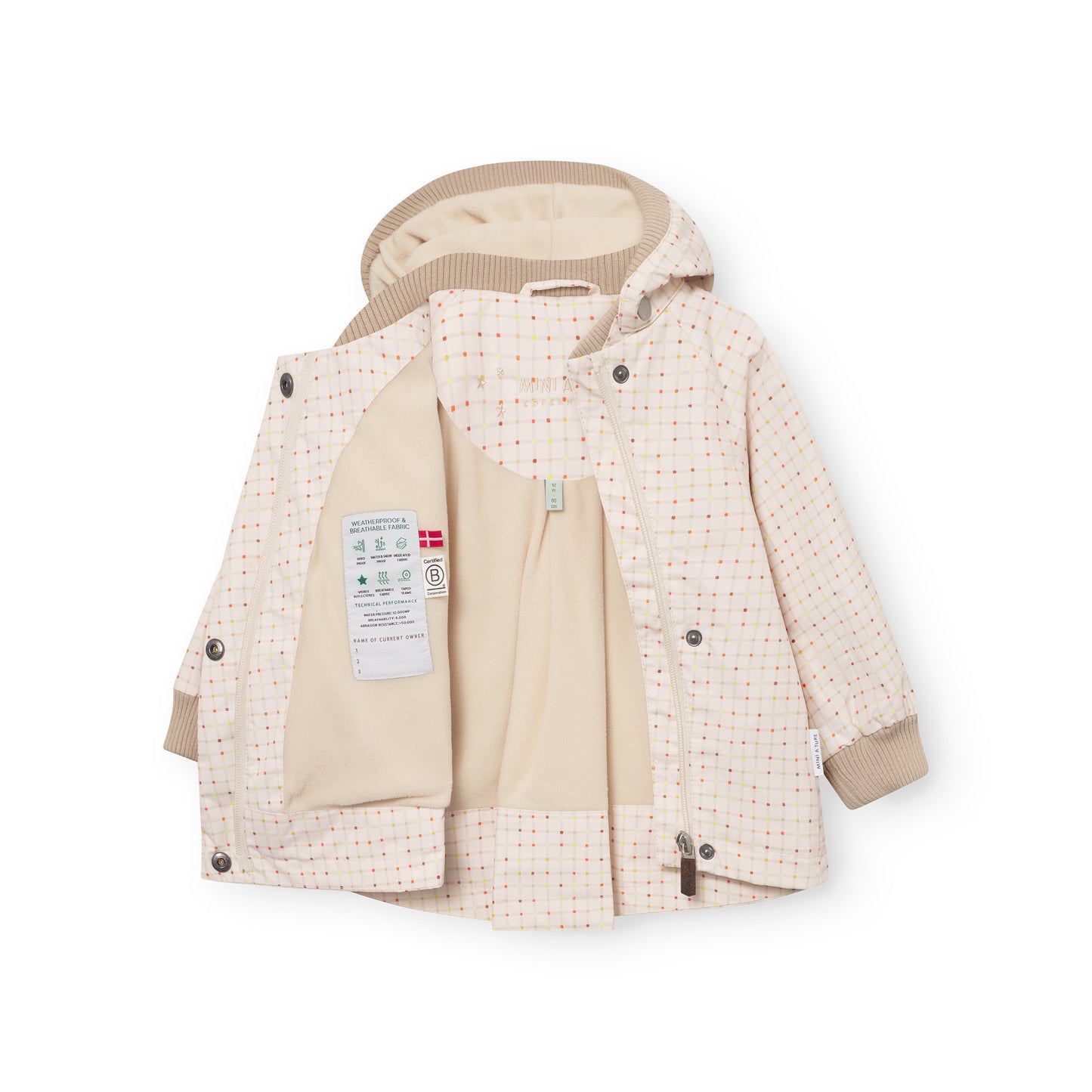 Mini A Ture MATWIAMI fleece lined jacket. GRS