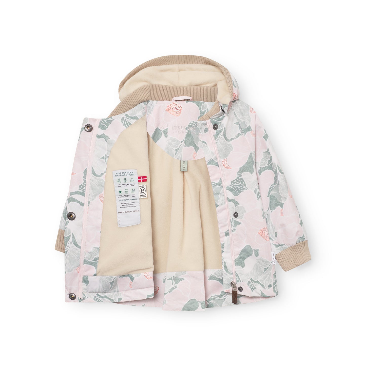 Mini A Ture MATWIAMI fleece lined jacket. GRS