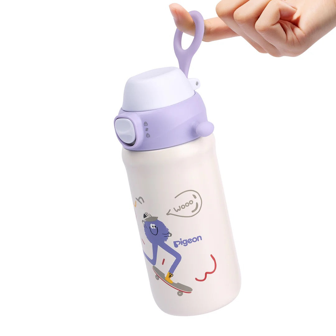 Pigeon Kids Stainless Steel Thermos Insulated Drinking Cup