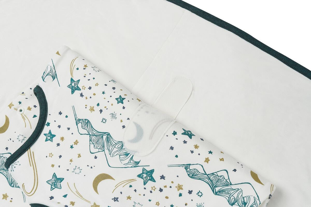 Nest Designs Swaddle Sleep Bag 1.0 TOG (Organic Cotton) - Stars White