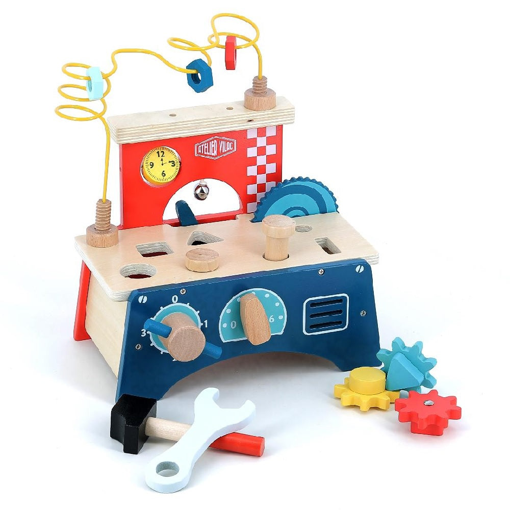 VILAC Construction - Early Learning Work Bench – Mini Village Kids
