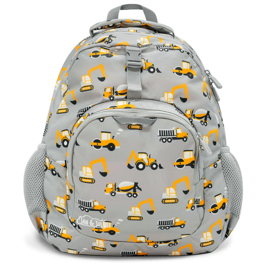 Jan and Jul  |Kids Backpacks | Grey Construction
