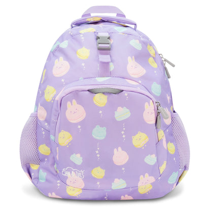 Jan & Jul Little Xplorer Kids Backpack in Macarons - front view