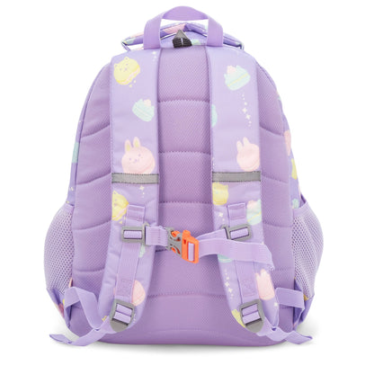 Jan & Jul Little Xplorer Kids Backpack in Macarons - back view
