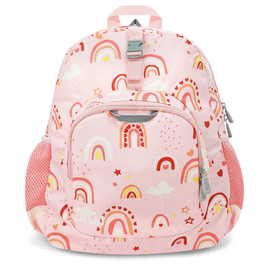 Jan and Jul  |Little Xplorer Kids Backpacks | Pink Rainbow