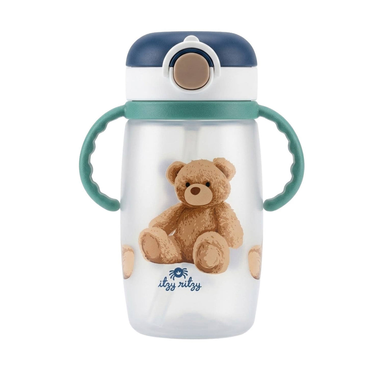 *NEW OPTIONS* Itzy Sips™ - Straw Cup With Snap-Close Lid: Woodland