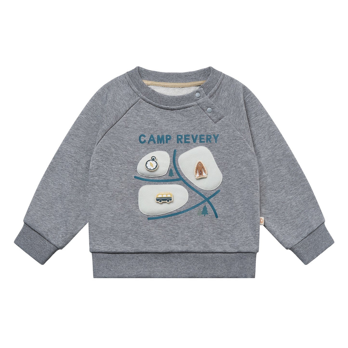 Petite Revery French Terry Drop Shoulder Sweatshirt