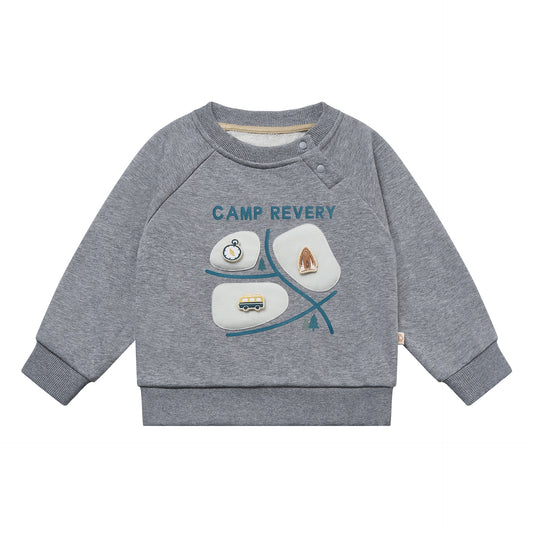 Petite Revery French Terry Drop Shoulder Sweatshirt