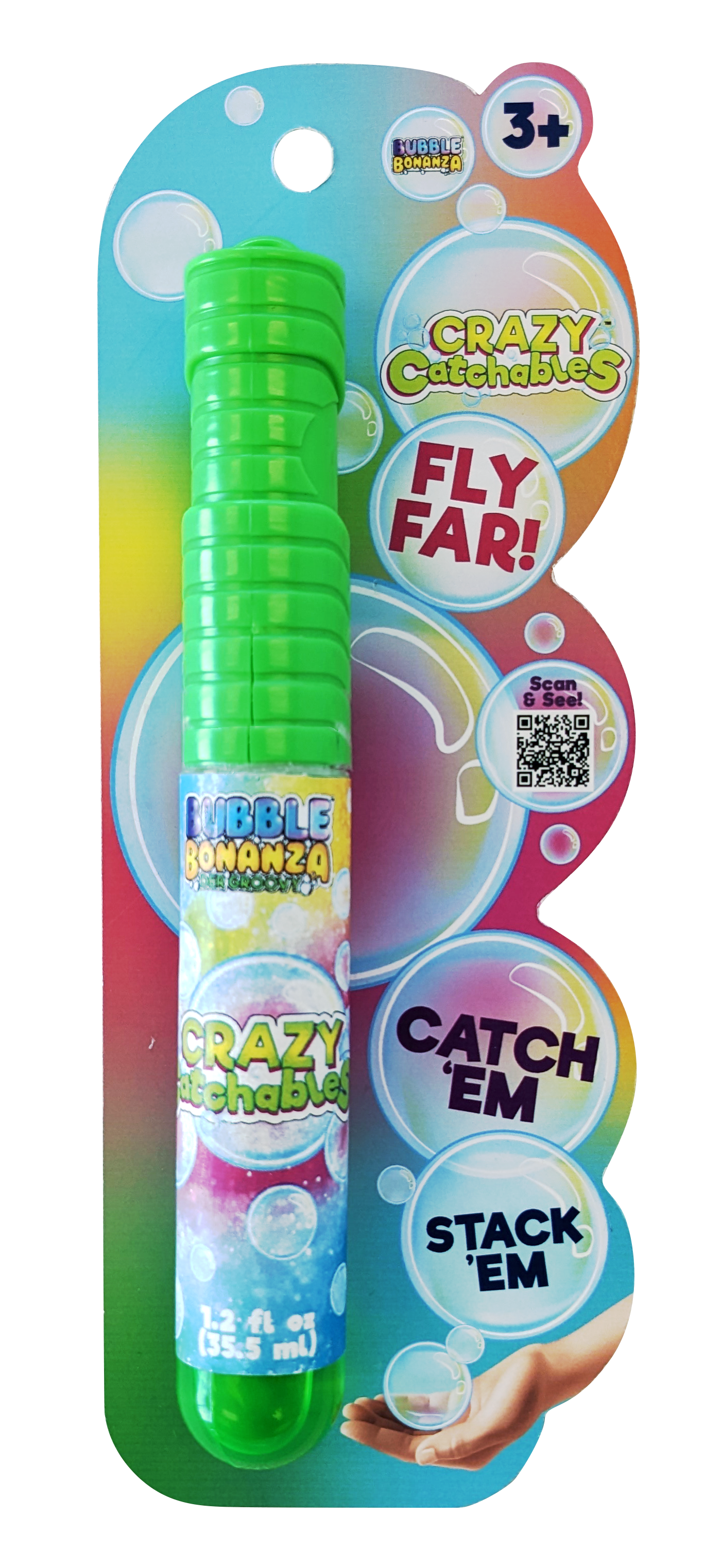 Bubble Bonanza Crazy Catchables Super Tough Bubbles Card