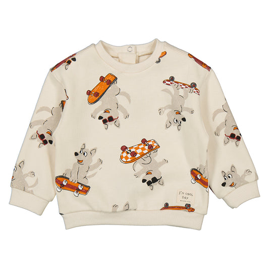 Mayoral Printed pullover - Mushroom