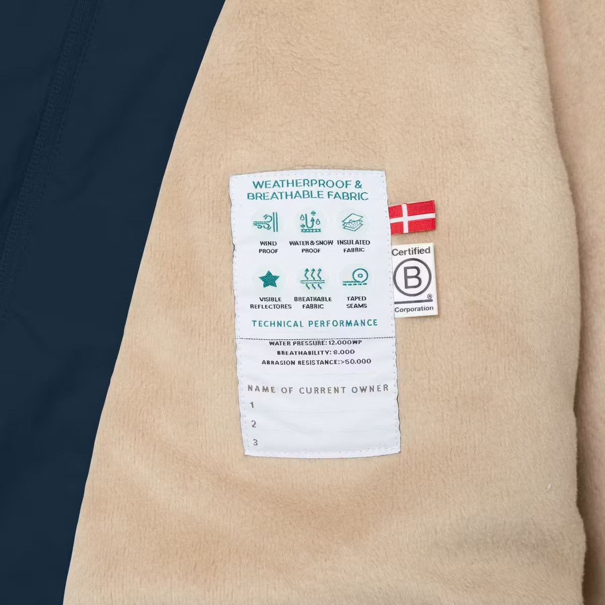 Mini A Ture MATWANG FLEECE LINED WINTER JACKET. GRS