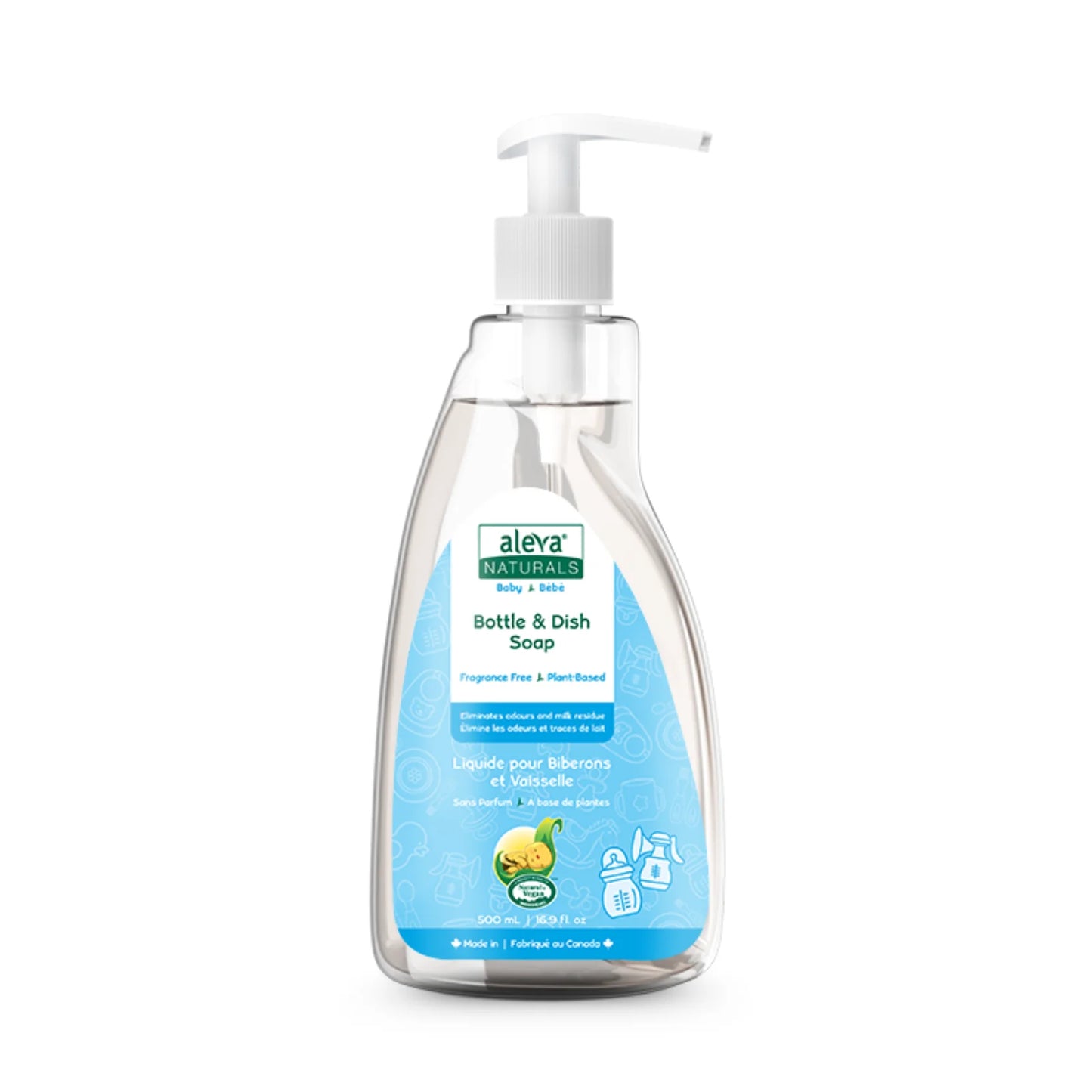 ALEVA-BOTTLE & DISH SOAP-F.FREE