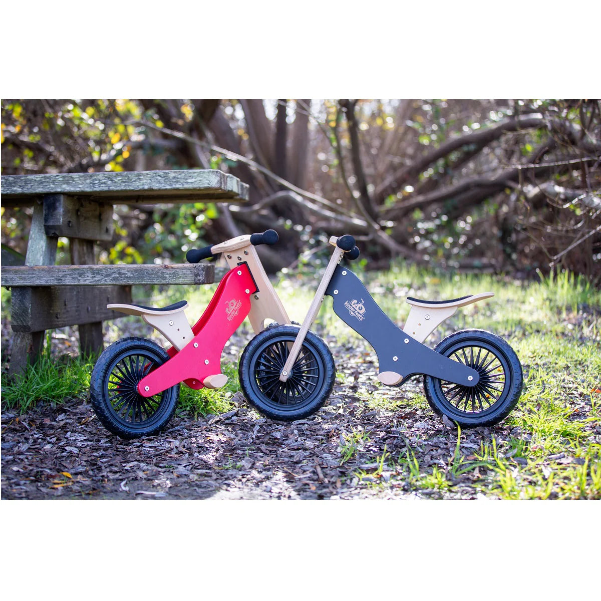 KINDERFEET Balance Bike - Cherry Red