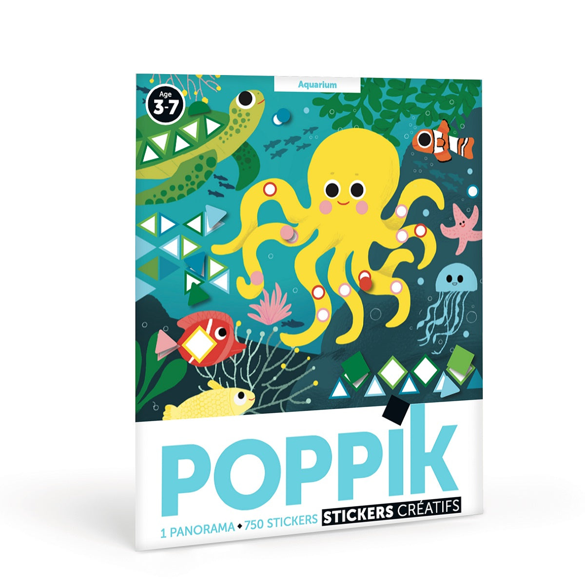 POPPIK Sticker Panorama Aquarium