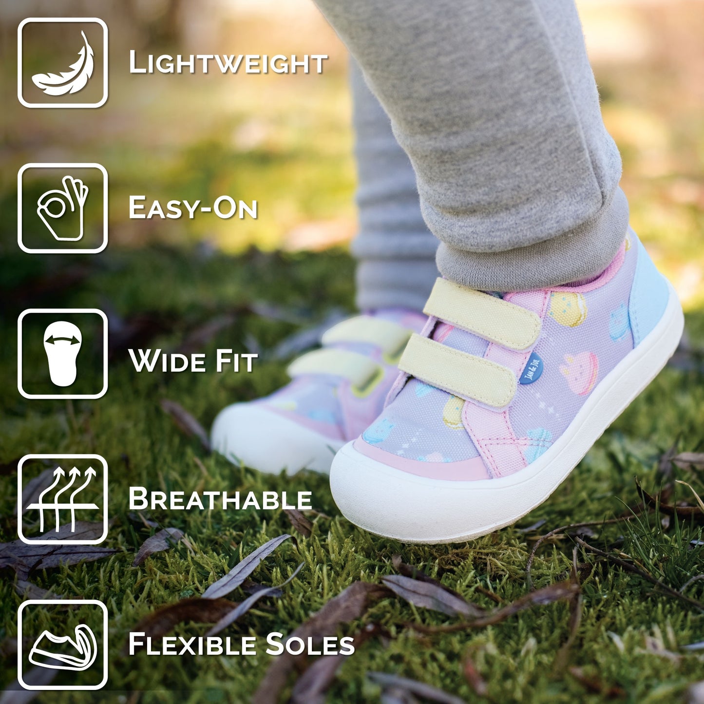 Jan and Jul Toddler Mini Canvas Sneakers