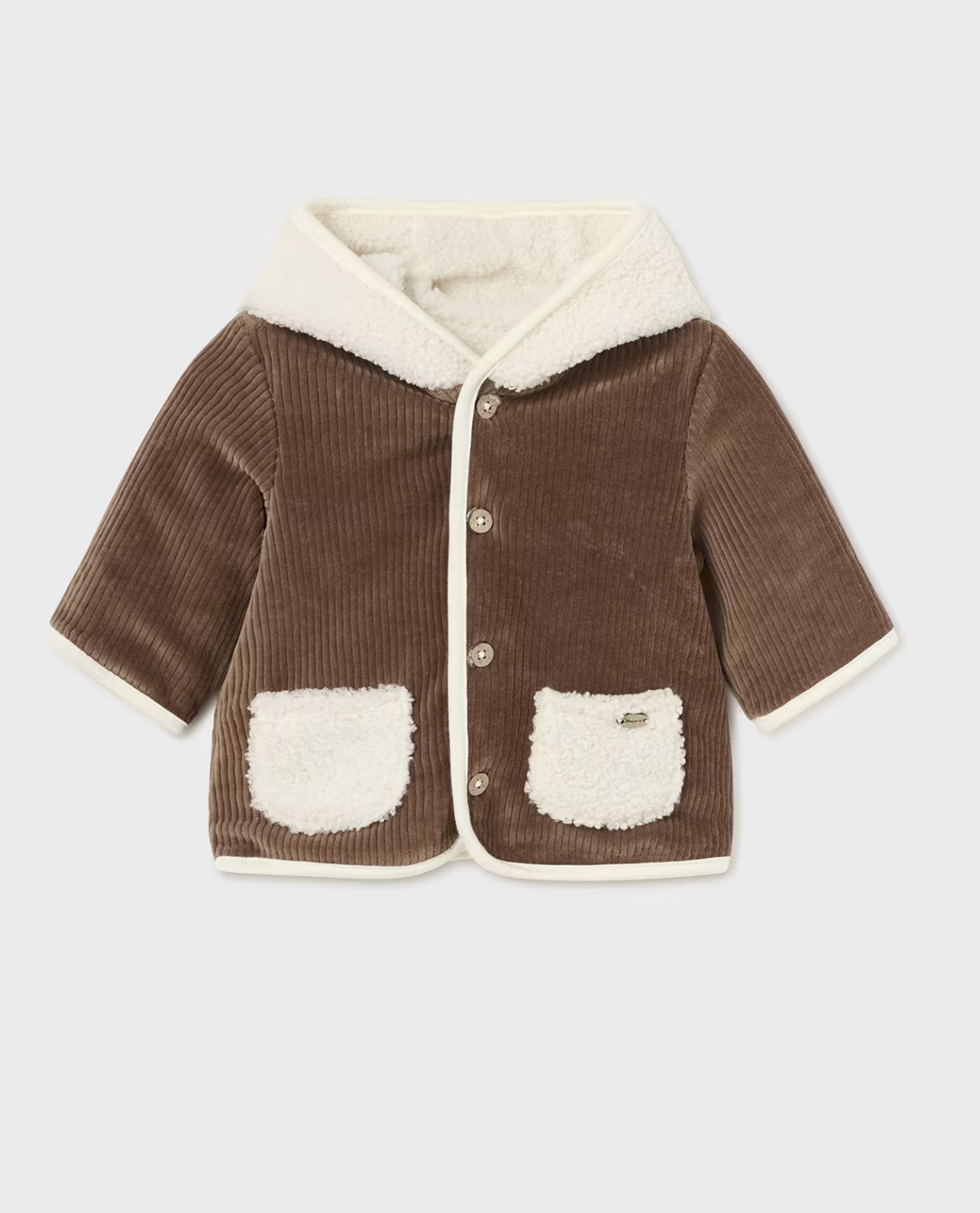 Mayoral Reversible coat with bear ears