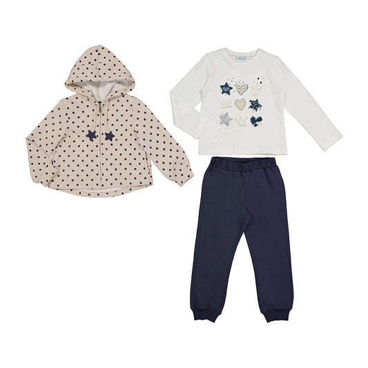 Mayoral 3-piece tracksuit set - Navy