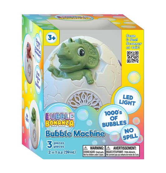 Baby Dinosaur LED Bubble Blower