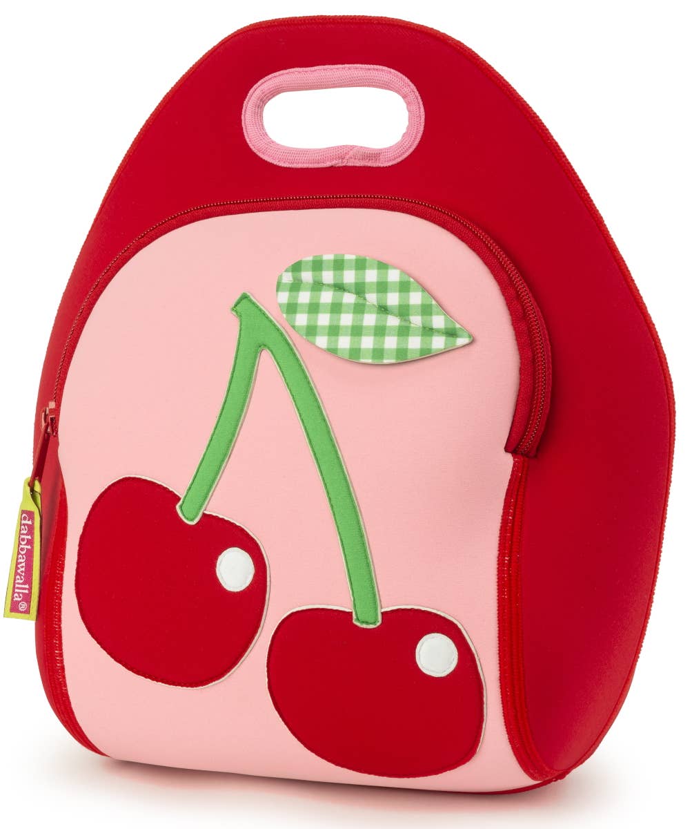 DabbaWalla Machine Washable Insulated Lunch Bag, Cherry