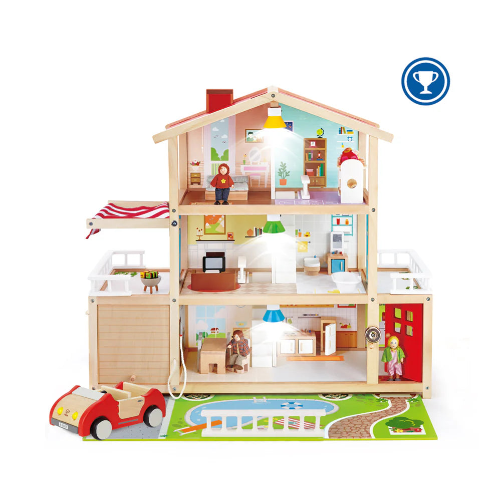 Hape® Doll Family Mansion Set